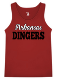 Dingers Dri Fit tanks - Roster on the back