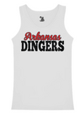 White PLAYERS Dri Fit Tank - Roster on the back