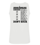 White PLAYERS Dri Fit Tank - Roster on the back