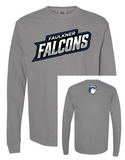 Falcons - Comfort Color - Long Sleeve or Sweatshirt option