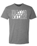 FALCON NATION - Short sleeve option - Adults and Youth sizes