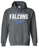 FALCONS BASKETBALL WITH BLUE - Hoodie