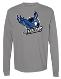 Falcons - Comfort Color - Long Sleeve or Sweatshirt option