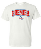 Arkansas Premier - PREMIER logo - White Shirt options