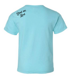 Doodle World Map - Send me, Lord on back shoulder - YOUTH SIZES LISTING