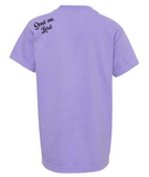 Doodle World Map - Send me, Lord on back shoulder - YOUTH SIZES LISTING