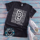 Baseball Typography Tee