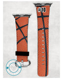 Basketball - Faux Leather Apple Watchband *** Free Shipping***