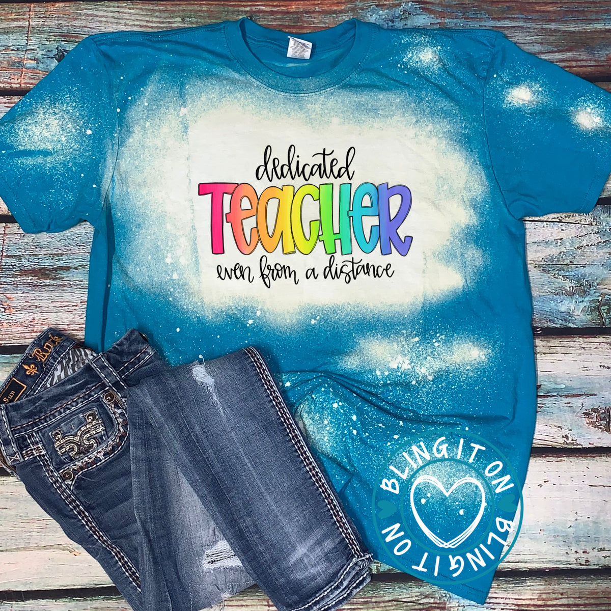 teacher shirts with bling