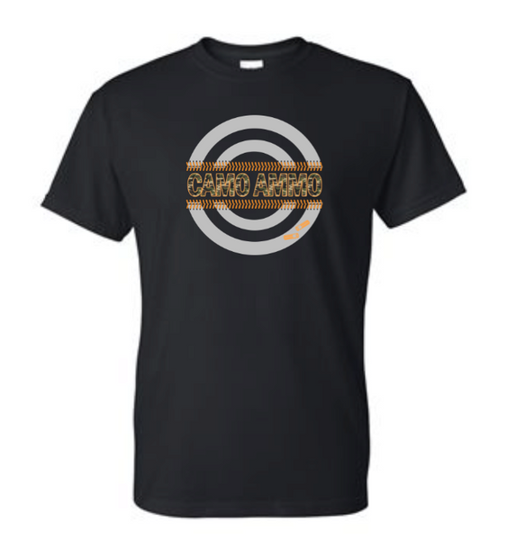 Cammo Ammo - Black short sleeve t-shirt