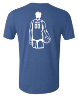 Custom Basketball Boy or Girl ( on back of shirt )