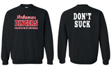 Dingers - DON'T SUCK - Crewneck Sweatshirt - YOUTH AND ADULT SIZES