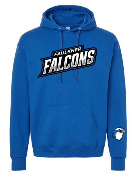 Faulkner Falcons Hoodie - ADULT OPTIONS