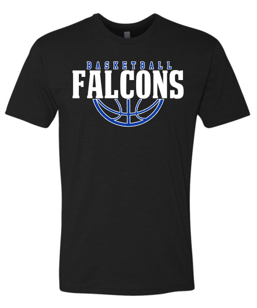 FALCONS BASKETBALL - Short Sleeve option - Adult and Youth sizes