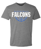 FALCONS BASKETBALL - Short Sleeve option - Adult and Youth sizes