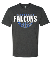 FALCONS BASKETBALL - Short Sleeve option - Adult and Youth sizes