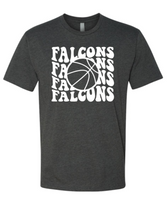 Falcons - Retro Basketball design