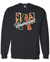 Hurricanes Leopard Design Sweatshirt