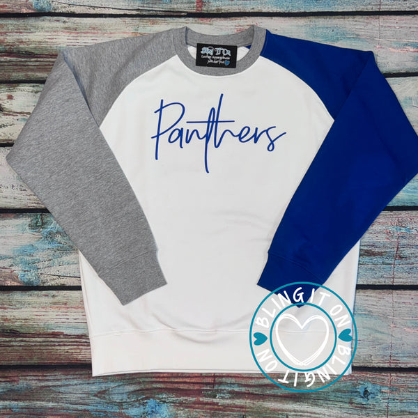 Colorblock Crewneck Sweatshirt