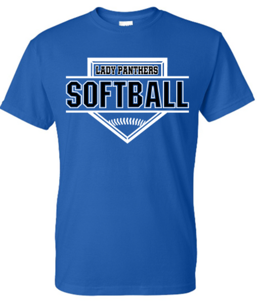 Lady Panthers Softball - 2024 Roster Tee Option #1