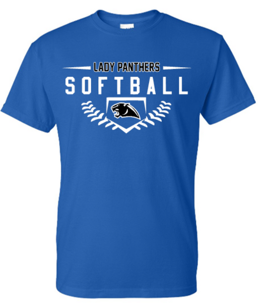 Lady Panthers Softball - 2024 Roster Tee Option #2