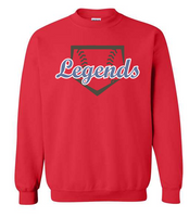 Legends Baseball Crewneck Sweatshirt