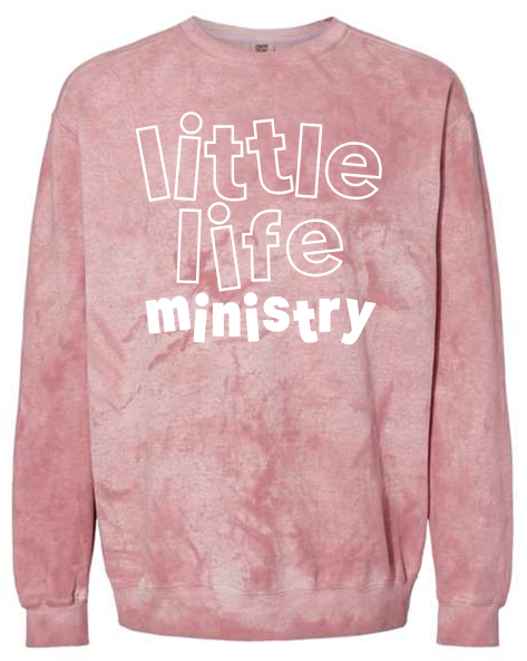 Little Life Ministry - Comfort Colors Colorblast sweatshirt