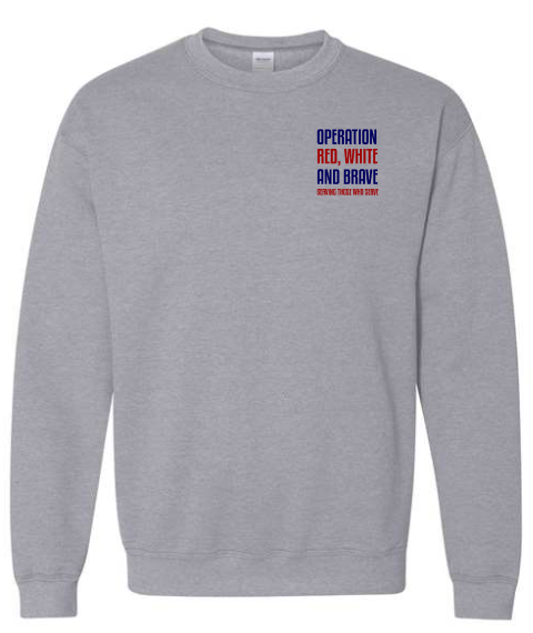 Operation Red, White, & Brave Sweatshirt - 2025 Design