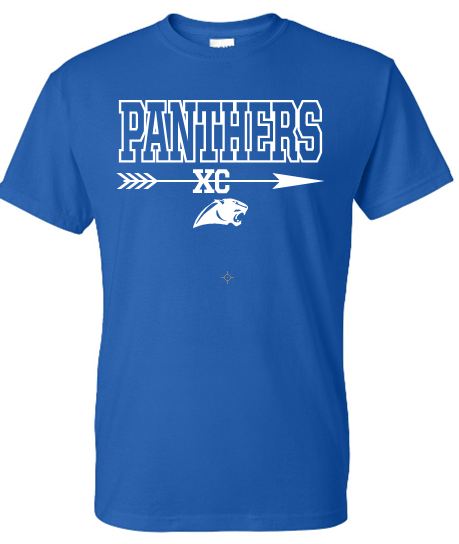 Panthers XC - Royal Blue Gildan OPTIONS