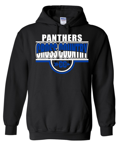 Panthers Cross Country - HOODIE - DESIGN #1