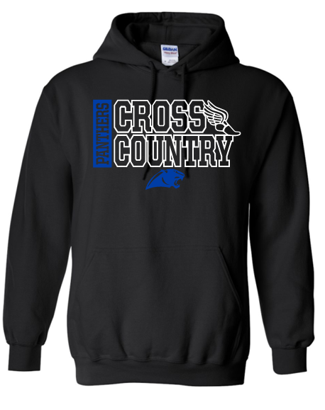 Panthers Cross Country - HOODIE - DESIGN #2