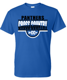 Panthers Cross Country - SHORT SLEEVE TEE - DESIGN #1