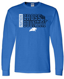 Panthers Cross Country LONG SLEEVE TEE - DESIGN #2