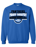 Panthers Cross Country CREWNECK SWEATSHIRT - DESIGN #1