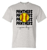Panthers with softball