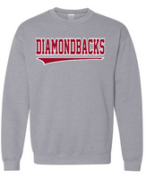 Diamondbacks crew neck sweatshirt