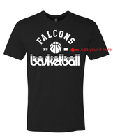 Falcons Basketball - personalize with your number