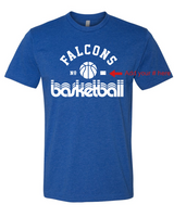Falcons Basketball - personalize with your number