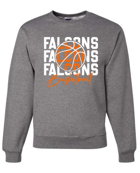 Falcons Basketball - sweatshirt options