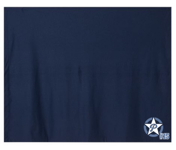 *NEW* Navy Blanket with logo
