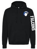 *NEW* Small Falcon Logo with sleeve - SWEATSHIRT AND HOODIE option