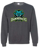 Diamondbacks Crew Neck sweatshirts - 2 colors - Adult and Youth