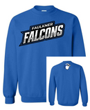 Faulkner Falcons Hoodie or Sweatshirt - ADULT OPTIONS