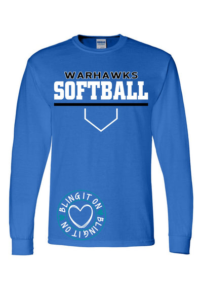 Warhawks Softball - Long Sleeve Options