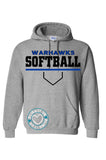Warhawks Softball - Hoodie options