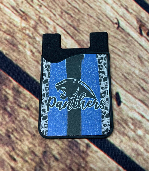 Panthers - Card Caddy - Phone Wallet - Personalization available