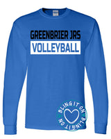 Greenbrier Jrs - Long Sleeve T-Shirt Options