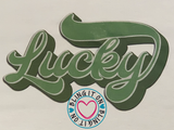 St. Patrick's Day "Lucky" on soft tee