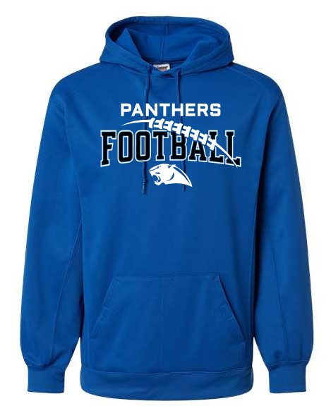 Greenbrier Panthers Football - Dri Fit Royal Hoodie – Bling It On