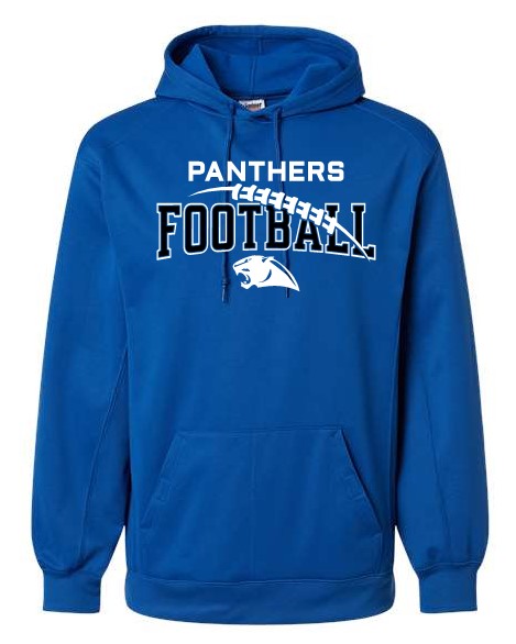 Greenbrier Panthers Football - Dri Fit Royal Hoodie
